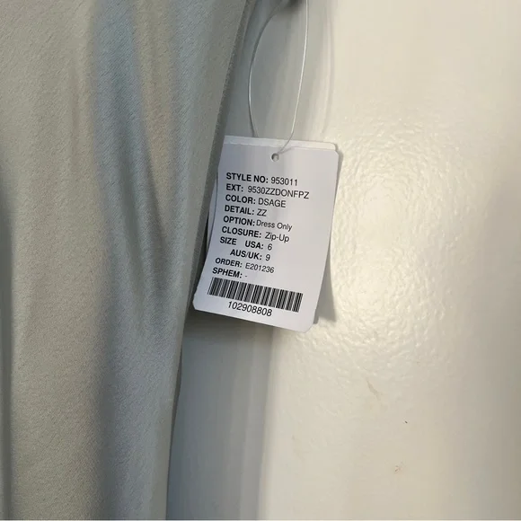 NEW Sorella Vita Desert Sage Bridesmaid Dress - Picture 5 of 8